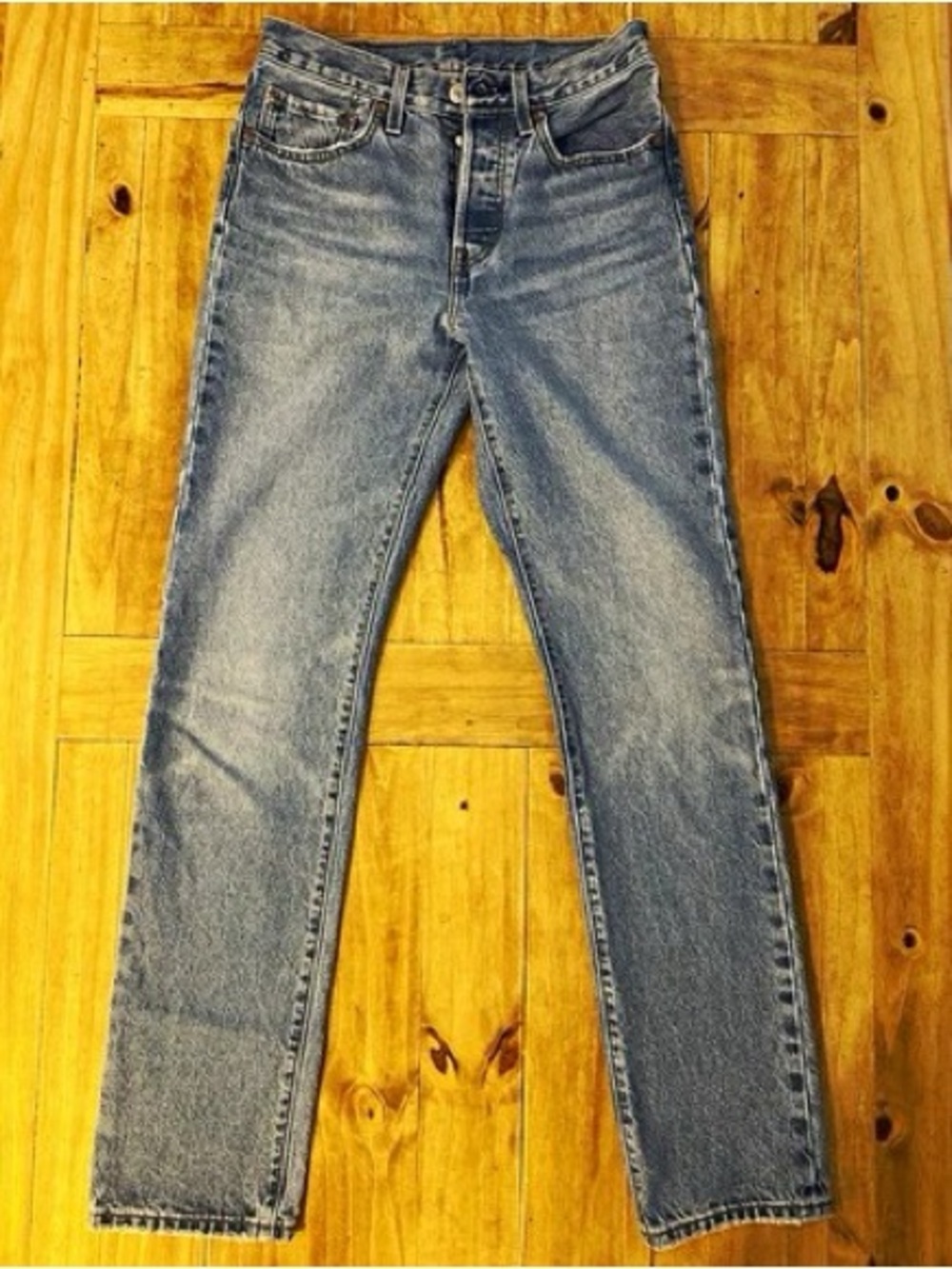 Levi's Women's Skinny Jeans - Faded Blue Denim